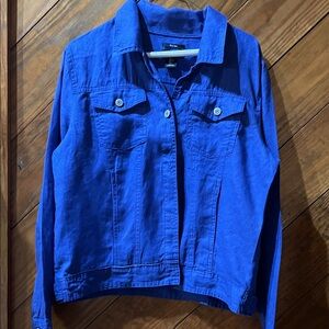 Old Navy Bright Blue Denim Jacket
